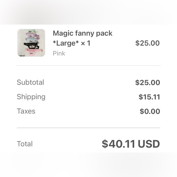 Magic Fanny Pack Belt Bag - Picture 2 of 2